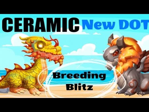 CERAMIC Dragon | New DOTW | LEO Dragon | Breeding Blitz | Dragon Mania Legends | DmL