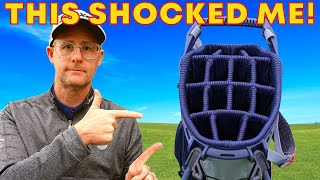 THIS BAG SHOCKED ME! Sun Mountain Eco Lite 14 Way Stand Bag Review
