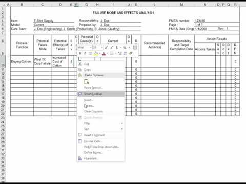image-What is a FMEA worksheet?