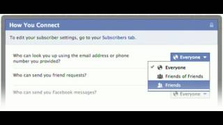 Facebook "Add As Friend/Message" Button