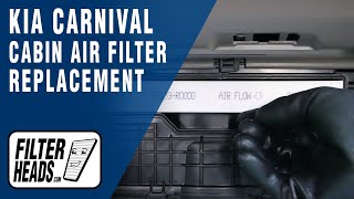 How to Replace Cabin Air Filter 2025 Kia Carnival | AQ1104
