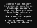 Celldweller Frozen lyrics