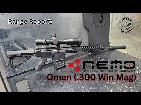 Range Report: NEMO Arms Omen - An AR style rifle chambered in .300 Win Mag