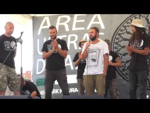 AREA ULTRAS D'ITALIA SKATEPARK MAURANE FRATY L'AQUILA 18 LUGLIO 2015