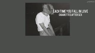 [Thaisub] Each Time You Fall In Love - Cigarettes After Sex แปลไทย