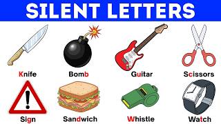 Silent Letters | Silent Letters in English | Silent Words | English Vocabulary