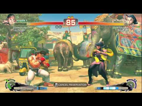 SSF4: DoomDomainn (Ryu) VS TRTshogun (Rose)
