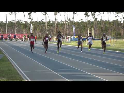 2017 Bahamas Track and Field Nationals Womens 100M TyNia Gaither 11.47