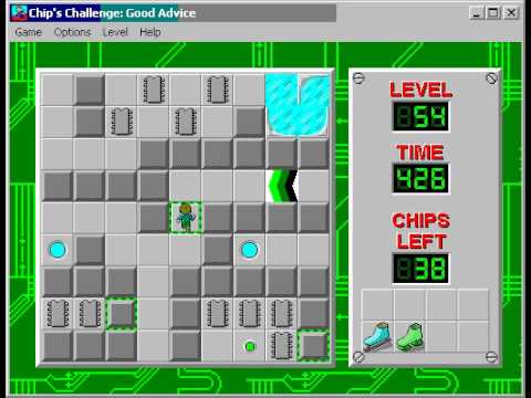 CCLP3 level 54 solution - 279 seconds