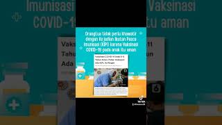 Download lagu Orang Tua Tidak Perlu Khawatir dengan KIPI Karena Vaksinasi Covid-19 Pada Anak itu Aman mp3