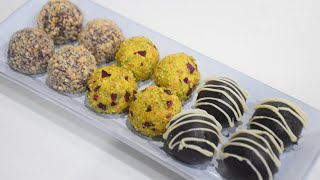 3 Types Of Truffles Recipe | Rasmalai Truffle | Oreo Truffle | Peanut Butter Truffle Recipe