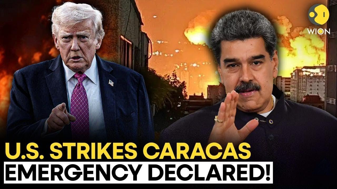 US Strikes Venezuela: Maduro Declares State of Emergency Amid U.S. Strikes on Caracas | ORIGINALS