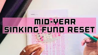 How to Update Your Sinking Funds for the Second Half of the Year | Mid-Year Budget Reset
