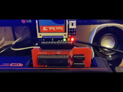 MSX BEER IDE 202 interface first run.