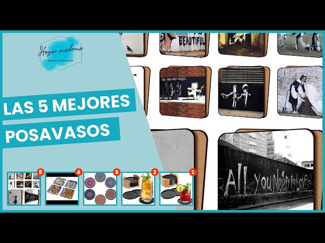 Vídeo relacionado con 8 Posavasos Redondos para Vasos y Bebidas - Con Soporte, Antideslizantes, de Algodón Trenzado para Tazas de Cristal (Amarillo)