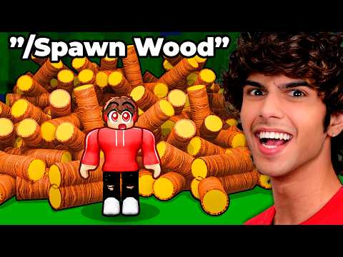 Using ADMIN for INFINITE RESOURCES in 99 Nights in the Forest!