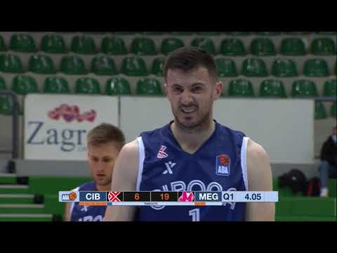 ABA Liga 2020/21, Round 3 match: Cibona - Mega Socccerbet (18.10.2020)