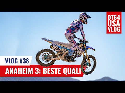 Nique Thury USA Vlog #38 - dritte Runde SX Anaheim das letzte Rennen vor dem Tourstopp