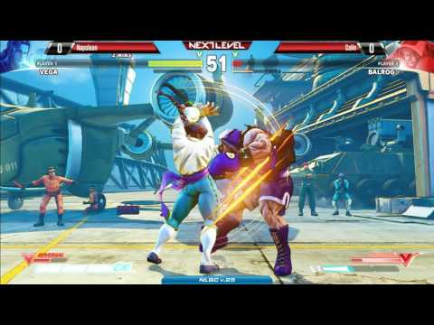 Street Fighter 5 Tournament: Next Level Battle Circuit V.25 - Napoleon (Vega) v Colin (Balrog)