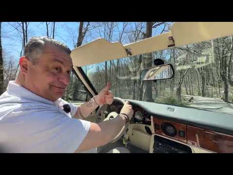 1989 Aston Martin V8 Volante Road Test Passenger POV