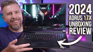 3:24:41YouTube2024 Aorus 17X Unboxing Review! Thin, Powerful, Worth Buying? 15+ Benchmarks, Display Test, ThermalsMay 7, 202415.3K Views