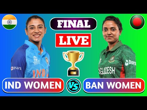 🔴LIVE: INDIA WOMEN VS BANGLADESH WOMEN | INDW VS BANW LIVE CRICKET MATCH TODAY | INDW VS BANW LIVE