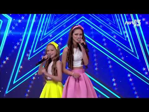 Israel's Got Talent 2018 Tali and Emily Cooper (Audition)