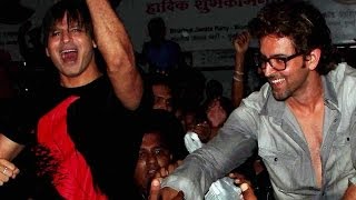 'Krrish 3': Hrithik Roshan and Vivek Oberoi Takes Fans On Cloud Nine at Chandan Cinema