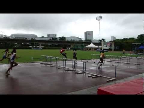 80m Hurdles Girls U15 #1 - 2013 SAA T&F Series 2