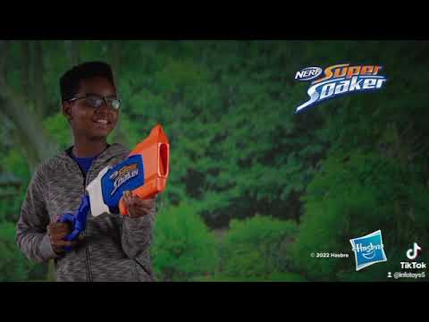 NERF SUPERSOAKER vandens šautuvas RAINSTORM video