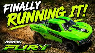 My Arrma Fury FINALLY Gets Its First Run