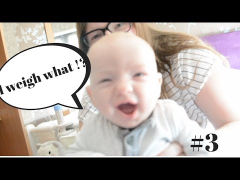 8 Week Baby Weigh In & Ikea Haul | Vlogtober Day 3