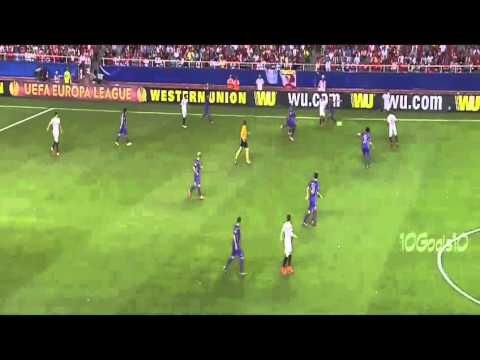 Kevin Gameiro Goal   Sevilla vs Fiorentina 3 0 7 5 2015 Europa League   Semi finals