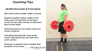379. Barbell Hang Clean & Front Squat