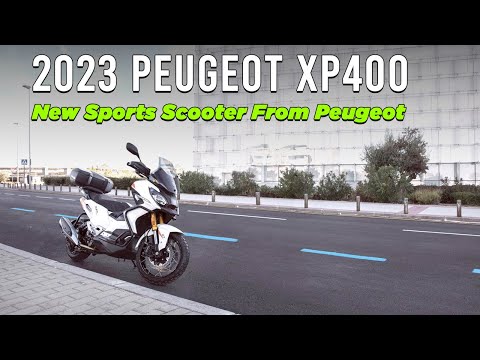 New Sports Scooter From Peugeot - The New 2023 Peugeot XP400