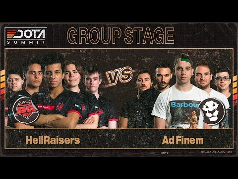 HellRaisers vs Ad Finem Game 3 - Dota Summit 11: Elimination Match