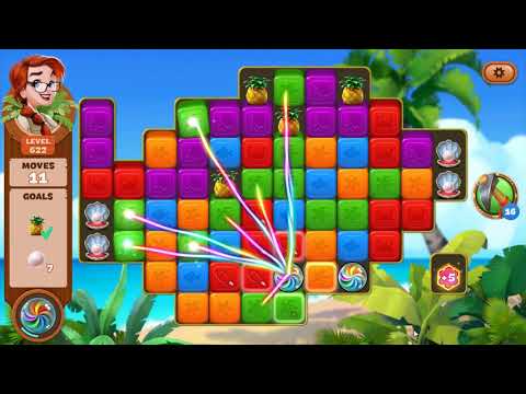 Lost Island Blast Adventure Level 622 - No Boosters