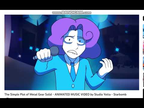 Matheus Reacts To The Simple Plot of Metal Gear Solid - ANIMATED MUSIC VIDEO