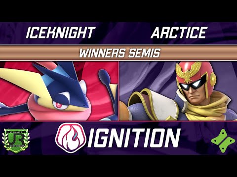 IceKnight (Greninja) vs Arctice (Captain Falcon) - Ignition 349 WINNERS SEMIS