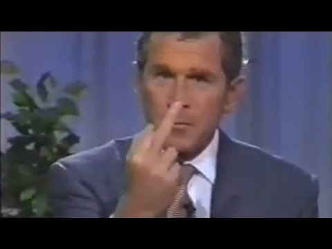 george bush being george bush for 2 minutes and 39 seconds