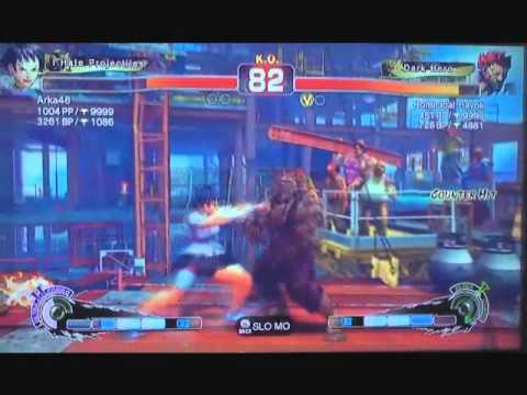 SSF4 AE: Makoto Vs. Akuma the DICKHOLE