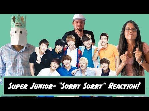 Super Junior- "Sorry Sorry" Reaction!!!