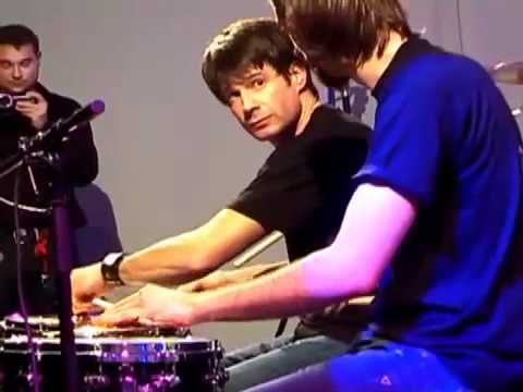 Benny Greb & Johnny Rabb @ Meinl Drum Festival 2008 (Part 1)