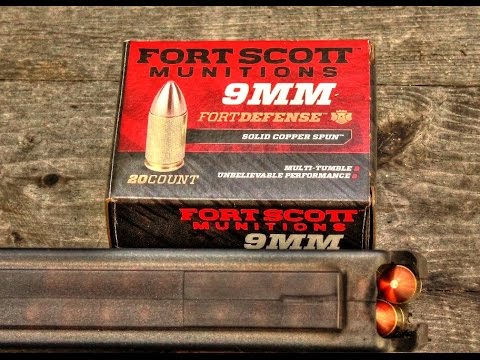 Making Ammo Great Again! Fort Scott Munitions 9mm 115gr Tumble Upon Impact TUI (Trump Ammo)