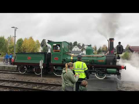 Jubileumstur med Karéttoget til Norsk Jernbanemuseum fra Hamar til Elverum