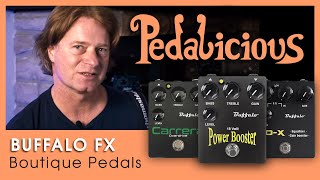 Video thumbnail for Buffalo FX Part 1: Power Booster, Carrera, TD-X by Pedalicious