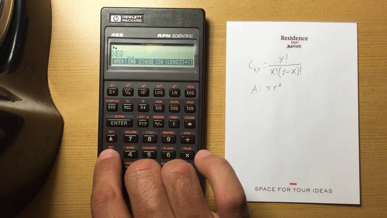 HP 42s Basic Overview of Programming