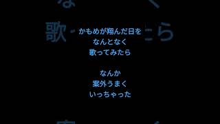 かもめが翔んだ日/渡辺真知子様 #shorts #歌ってみた #アカペラ