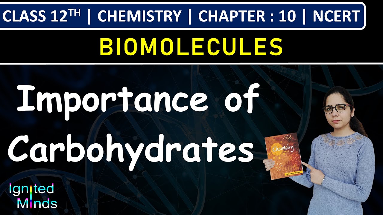Class 12th Chemistry | Importance of Carbohydrates | Chapter 10: Biomolecules | NCERT