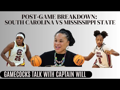 Post Game Show: Analyzing South Carolina versus Mississippi State Women's Basketball!